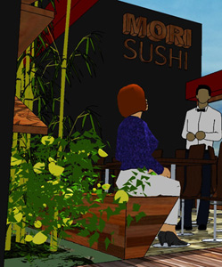 Restaurante Japons Mori Sushi Ohta - So Paulo
